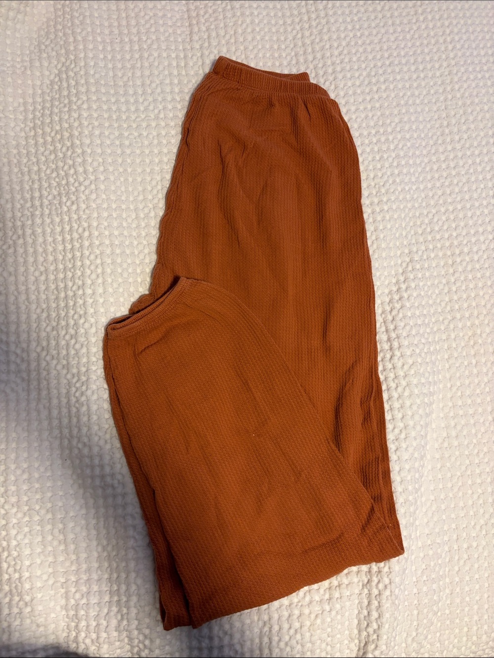 Madewell Women’s Waffle-Knit Jogger Pajamas